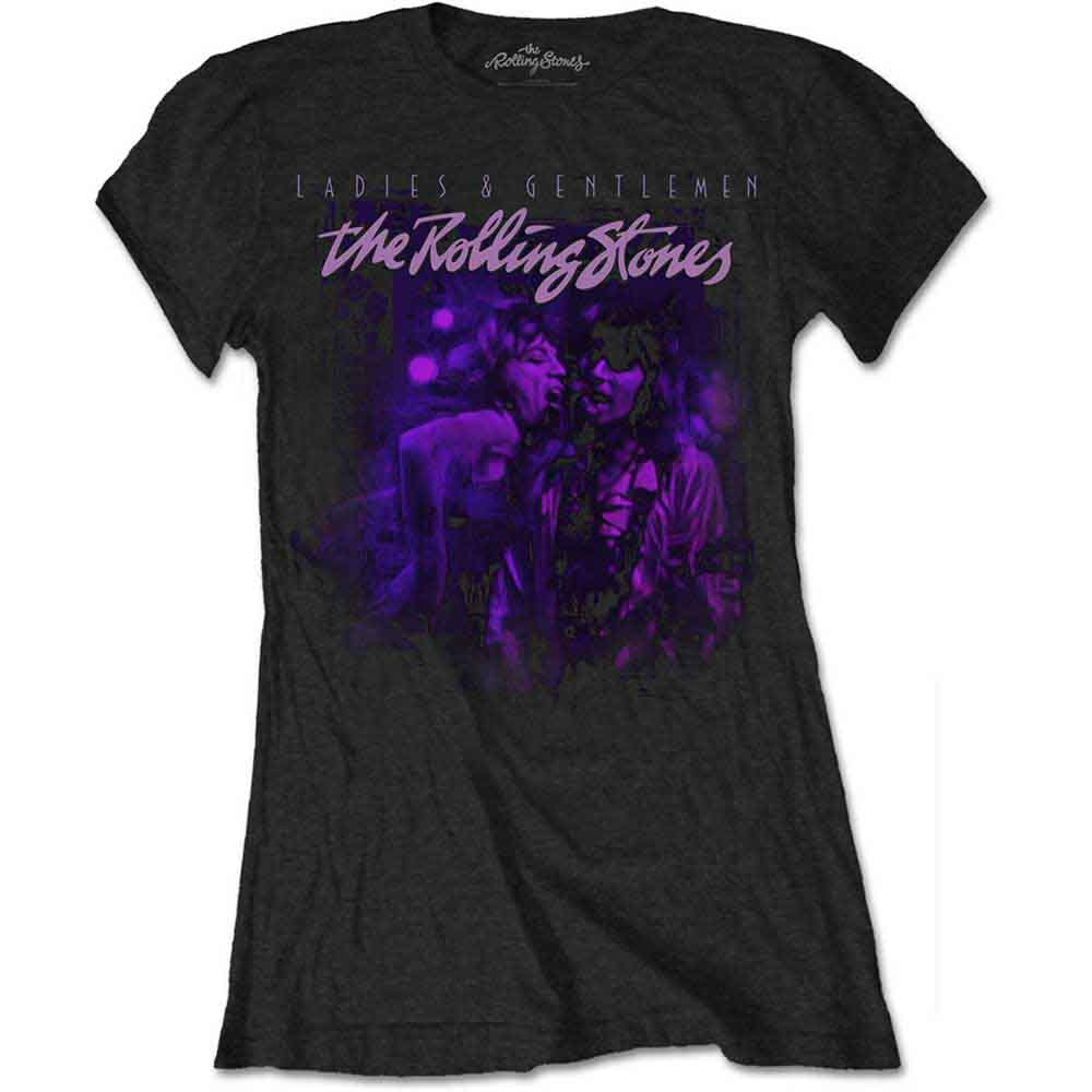 The Rolling Stones - Mick & Keith Together - T-Shirt Black
