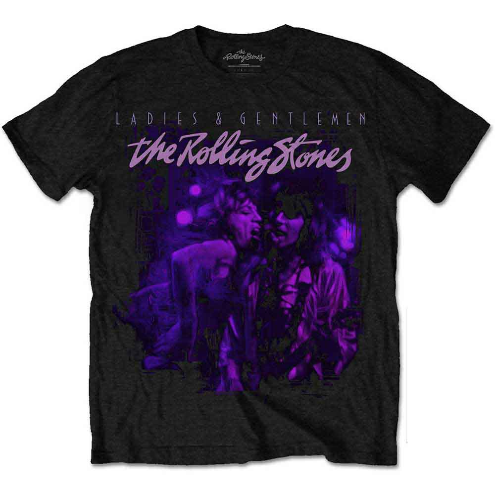 The Rolling Stones - Mick & Keith Together - T-Shirt Black