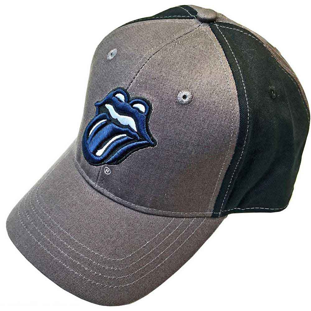 The Rolling Stones - Navy Tongue - Hat Black, Grey
