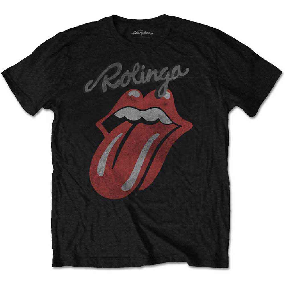 The Rolling Stones - Rolinga - T-Shirt Black