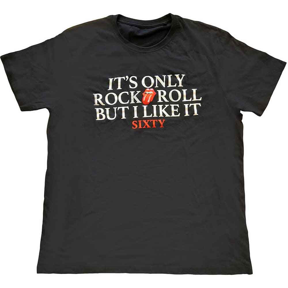 The Rolling Stones - Sixty It's only R&R but I like it - T-Shirt Black