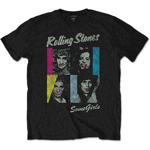The Rolling Stones - Some Girls - T-Shirt Black