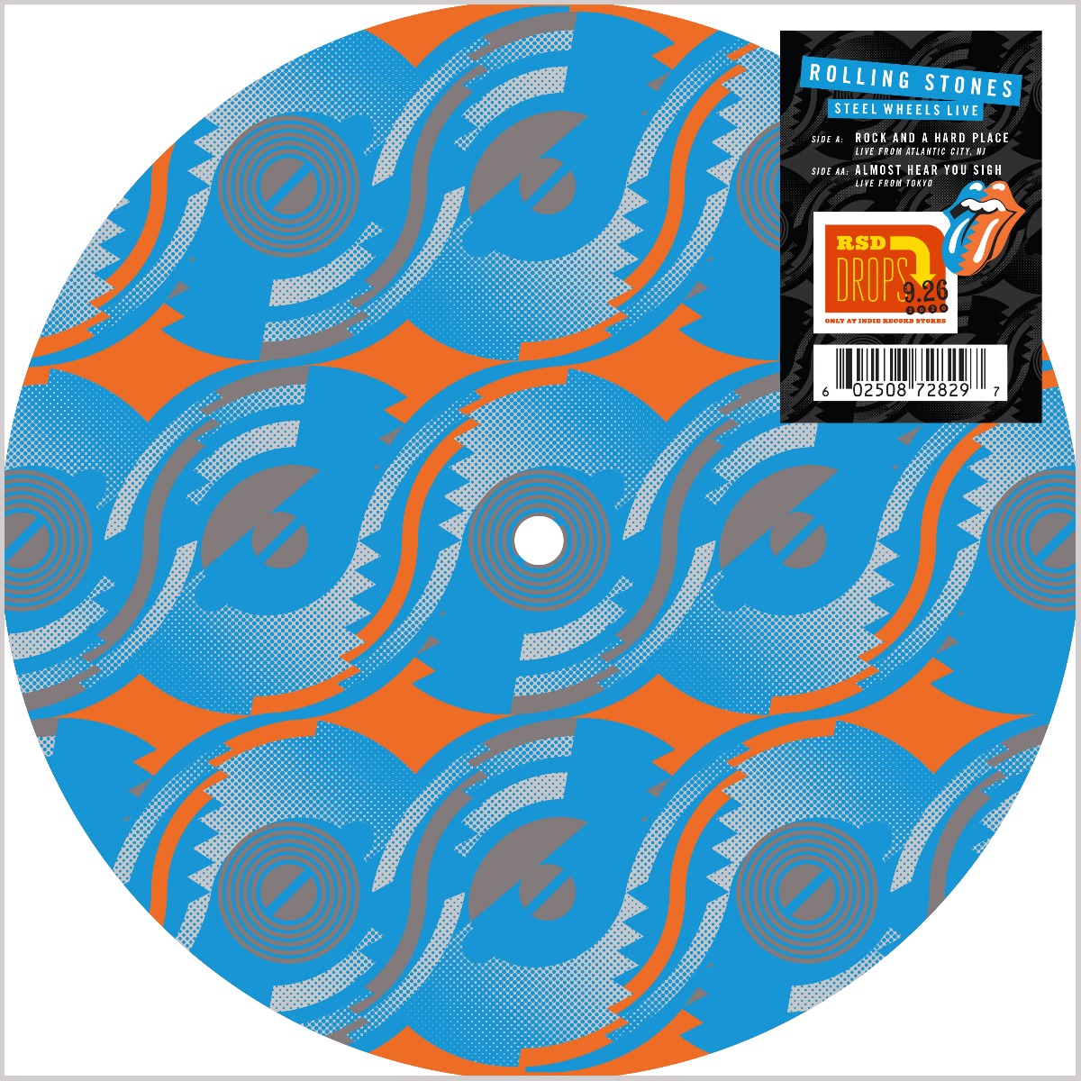The Rolling Stones - Steel Wheels Live (Live From Atlantic City, NJ, 1989) [10'' Picture Disc (limited to 4500, indie-exclusive) - Vinyl