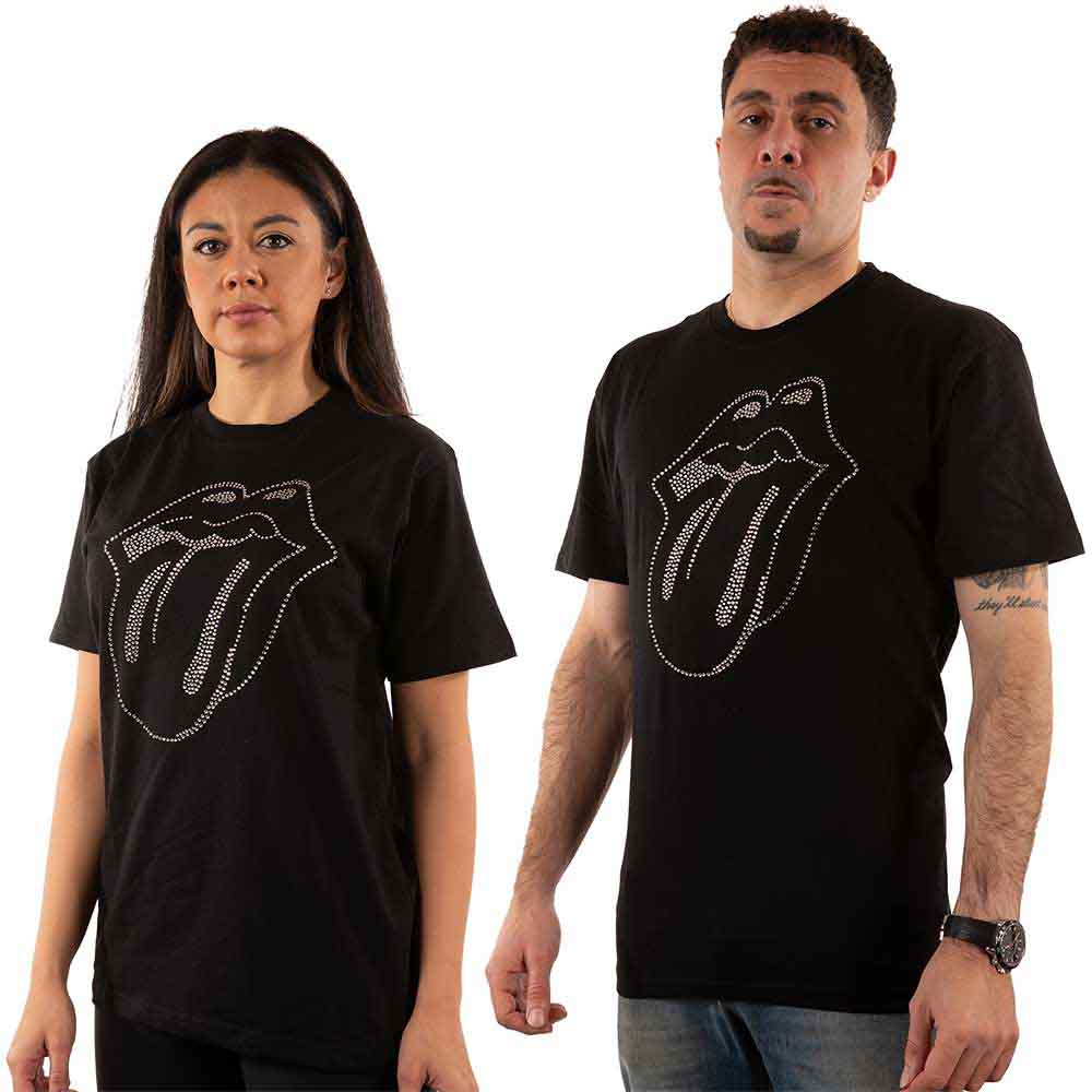 The Rolling Stones - Tongue - T-Shirt Black