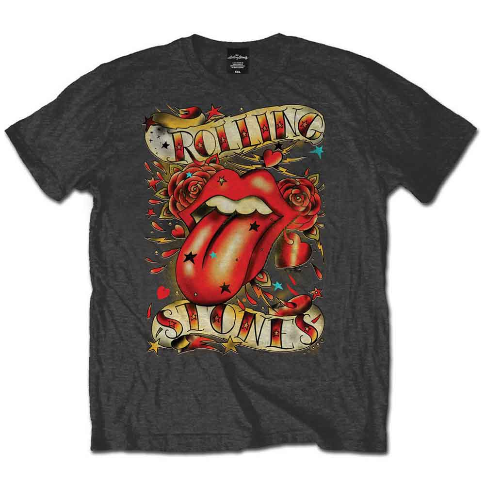 The Rolling Stones - Tongues & Stars - T-Shirt Brown