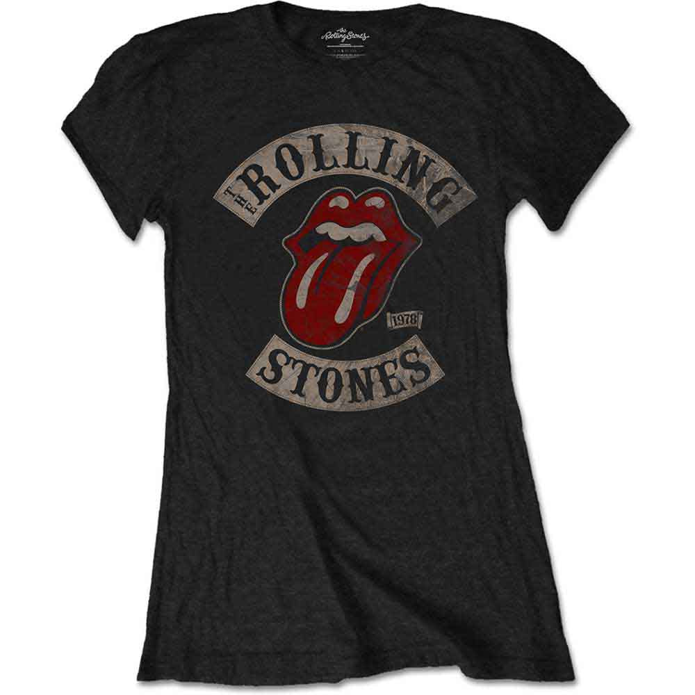 The Rolling Stones - Tour 1978 - T-Shirt Black