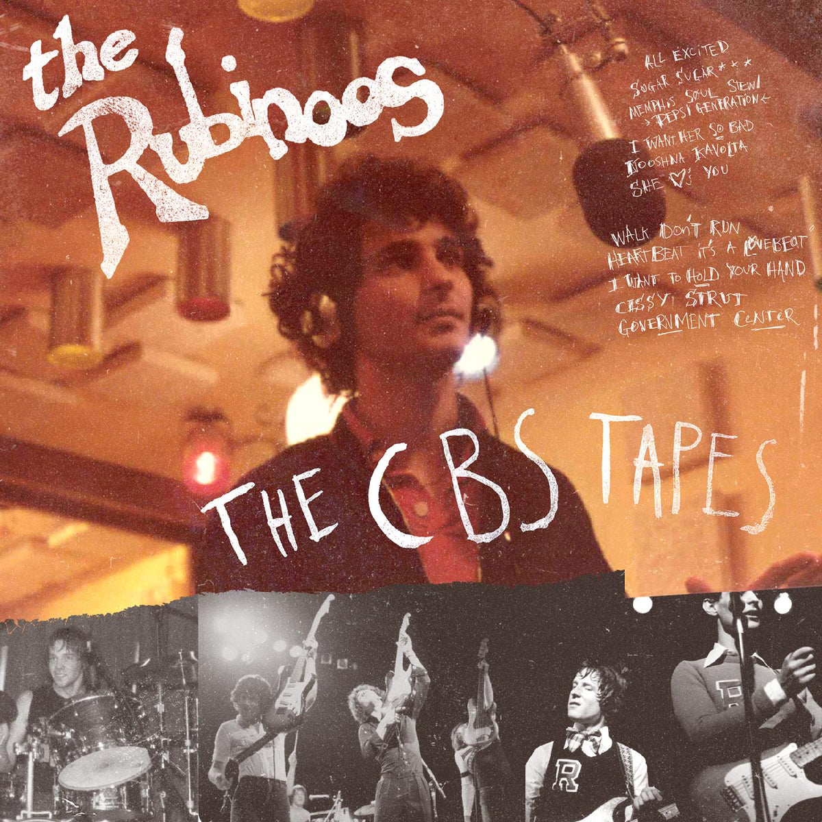The Rubinoos - The CBS Tapes (RED & BLACK SPLATTER VINYL) - Vinyl