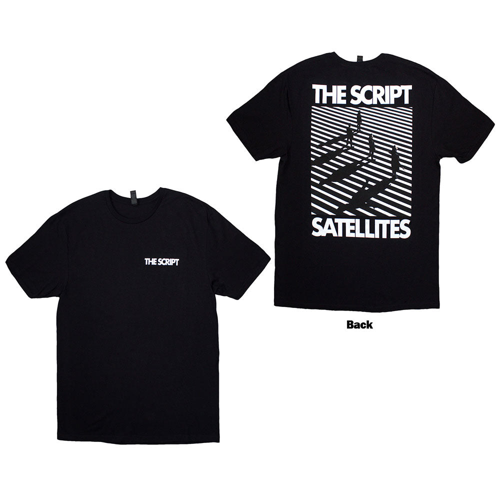 The Script - Satellites & Pocket Logo - Black