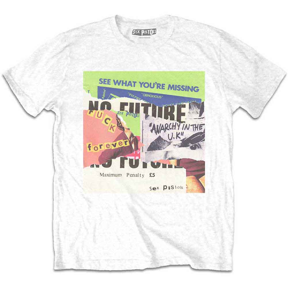 The Sex Pistols - Collage - T-Shirt White