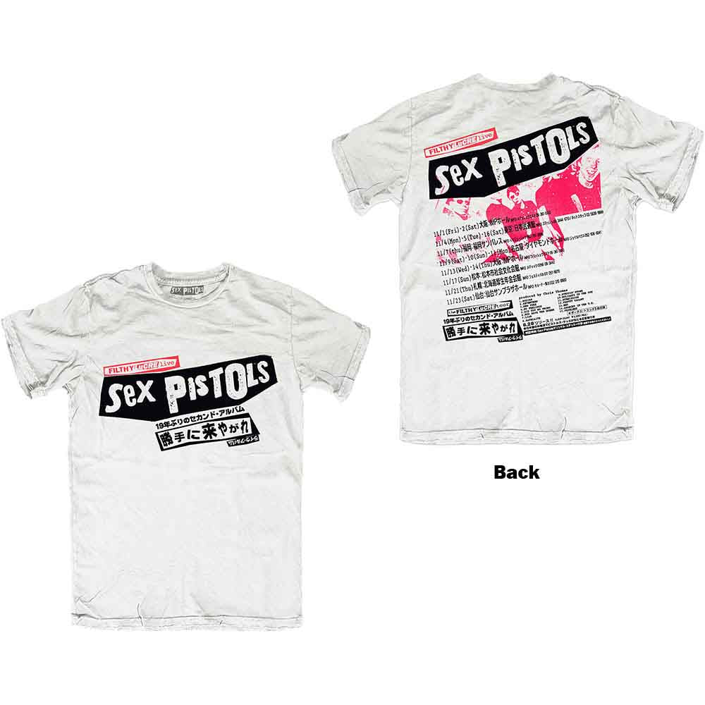 The Sex Pistols - Filthy Lucre Japan - White