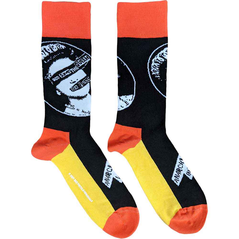 The Sex Pistols - God Save The Queen - Socks Black