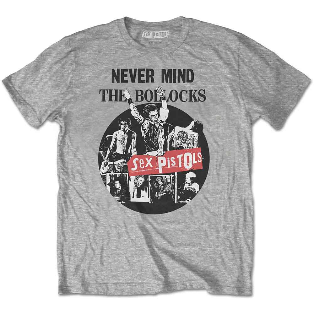 The Sex Pistols - Never Mind The Bollocks - T-Shirt Grey