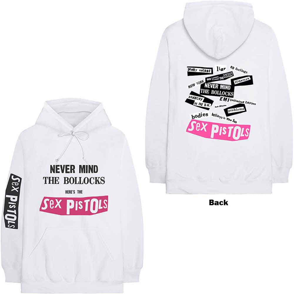 The Sex Pistols - Never Mind The Bollocks - Sweatshirt White