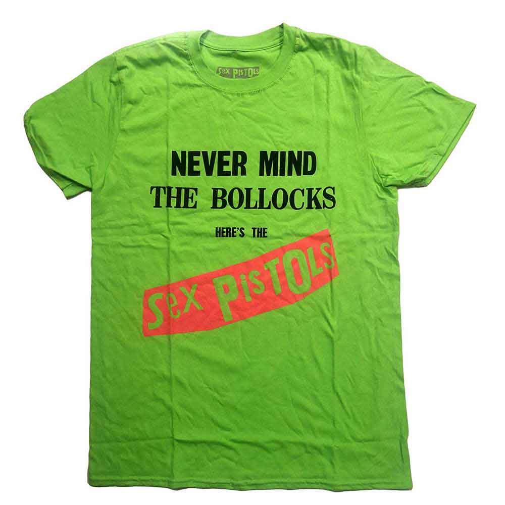 The Sex Pistols - NMTB Original Album - T-Shirt Green