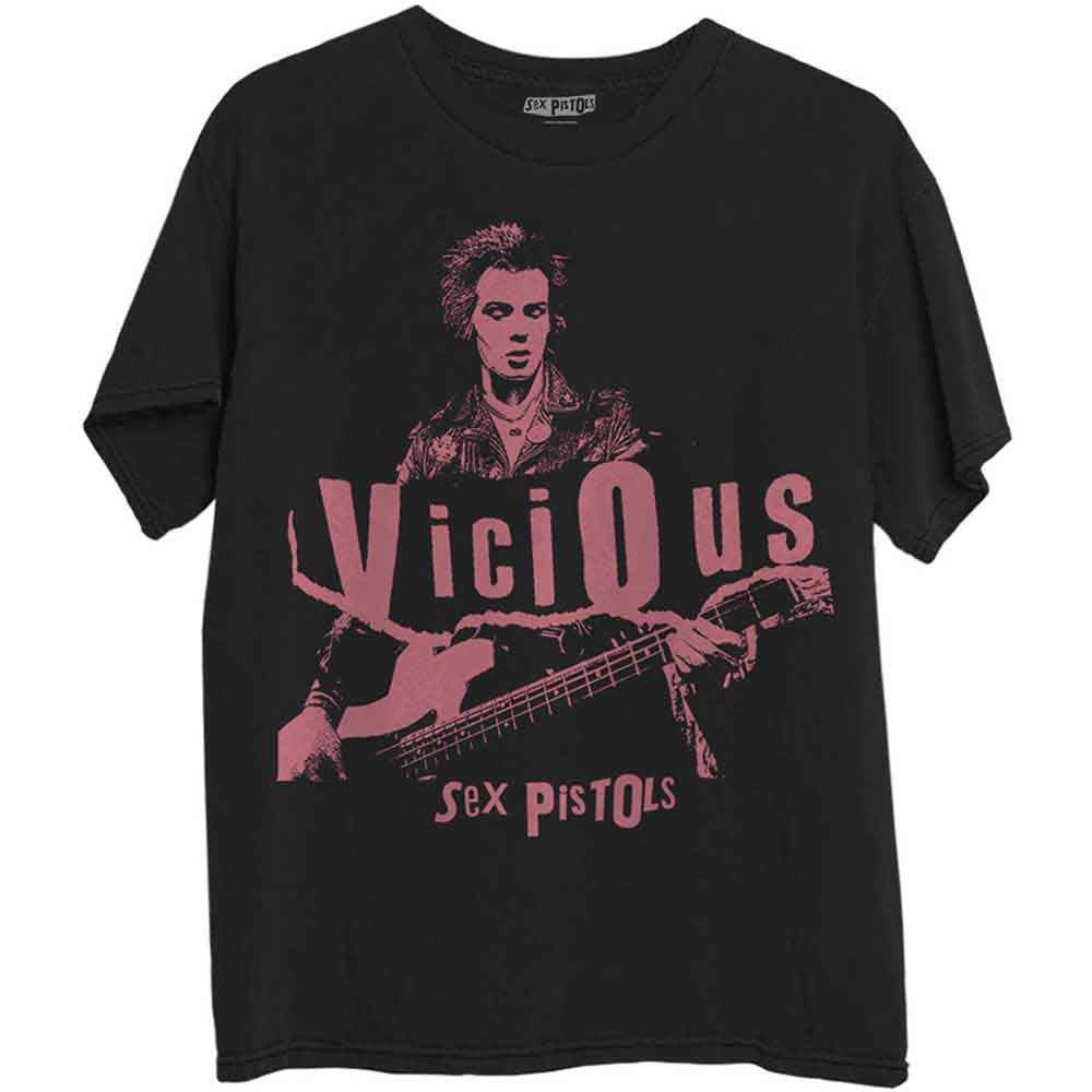 The Sex Pistols - Sid Photo - T-Shirt Black