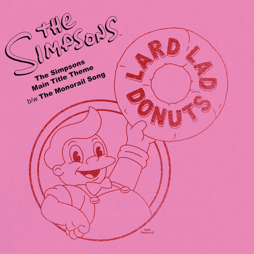 The Simpsons - Main Title Theme / The Monorail Song [Die-Cut 10" Single] - Vinyl