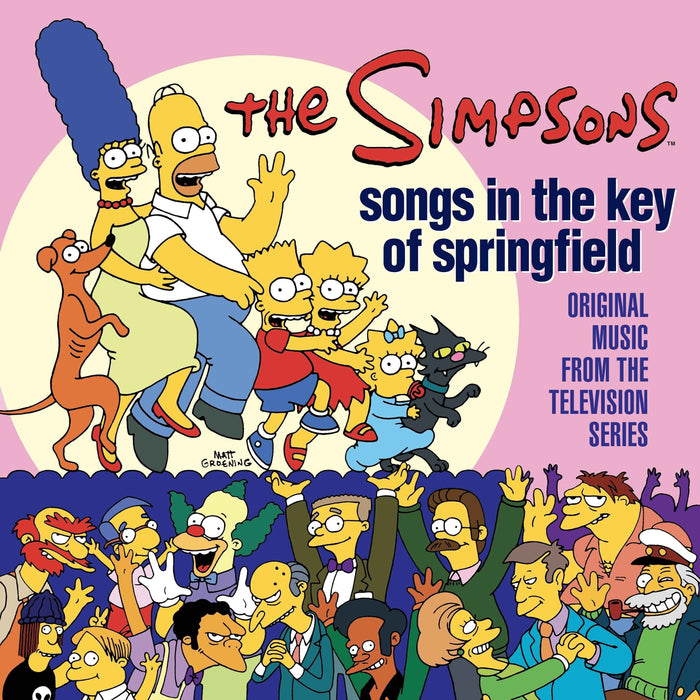 The Simpsons - Songs In The Key Of Springfield (Original Music From The Television Series) [Canary Yellow/Baby Pink] [2LP] - Vinyl
