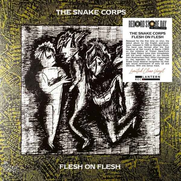 The Snake Corps - Flash On Flash (Clear Vinyl) [LP] - Vinyl