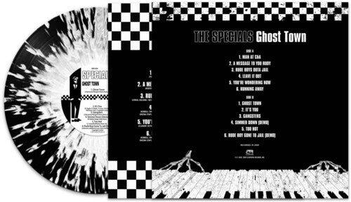 The Specials - Ghost Town (Colored Vinyl, Black & White Splatter, Limited Edition) - Vinyl
