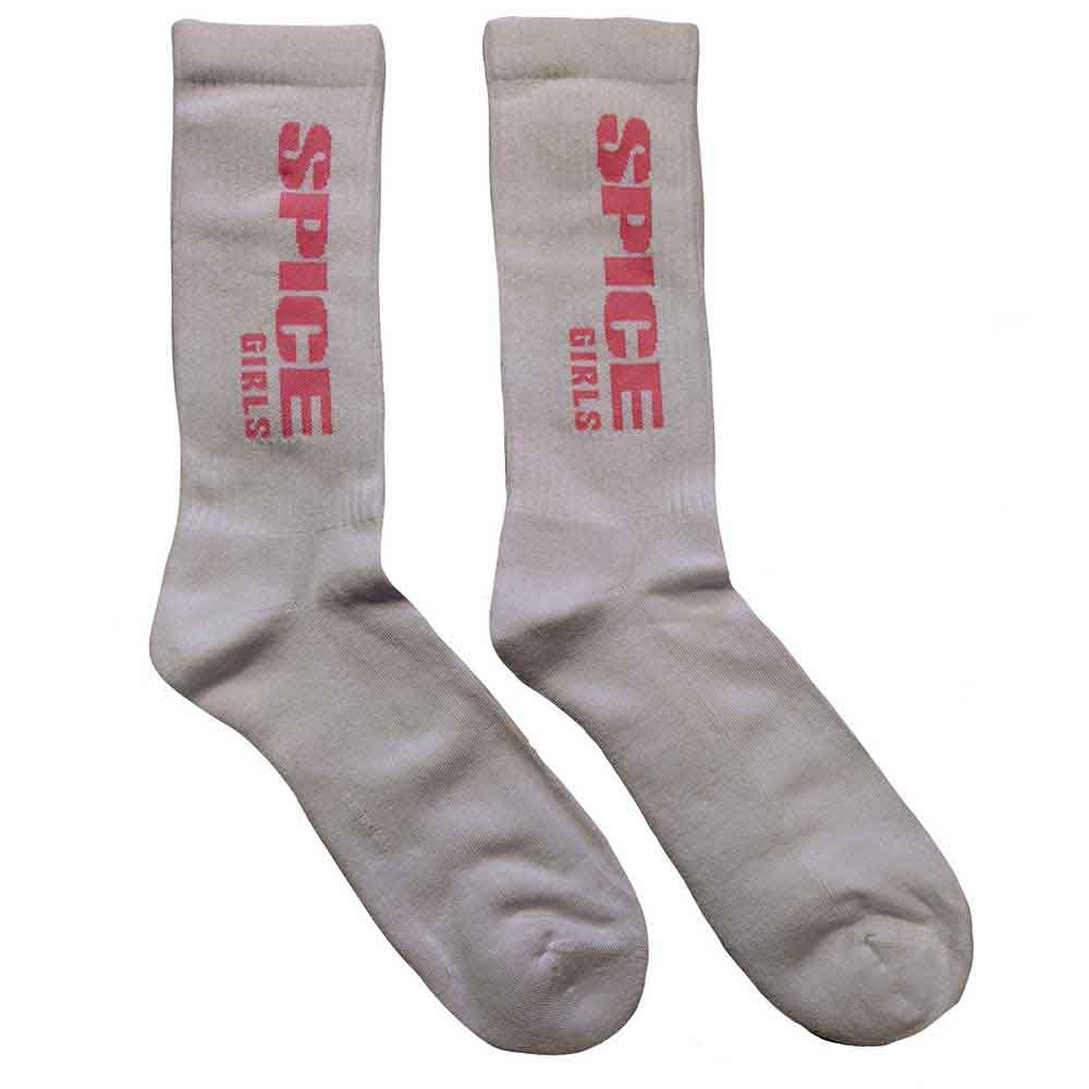The Spice Girls - Logo - Socks White