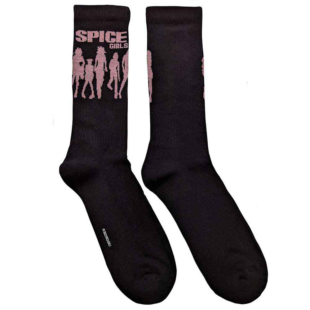 The Spice Girls - Silhouette - Socks Black