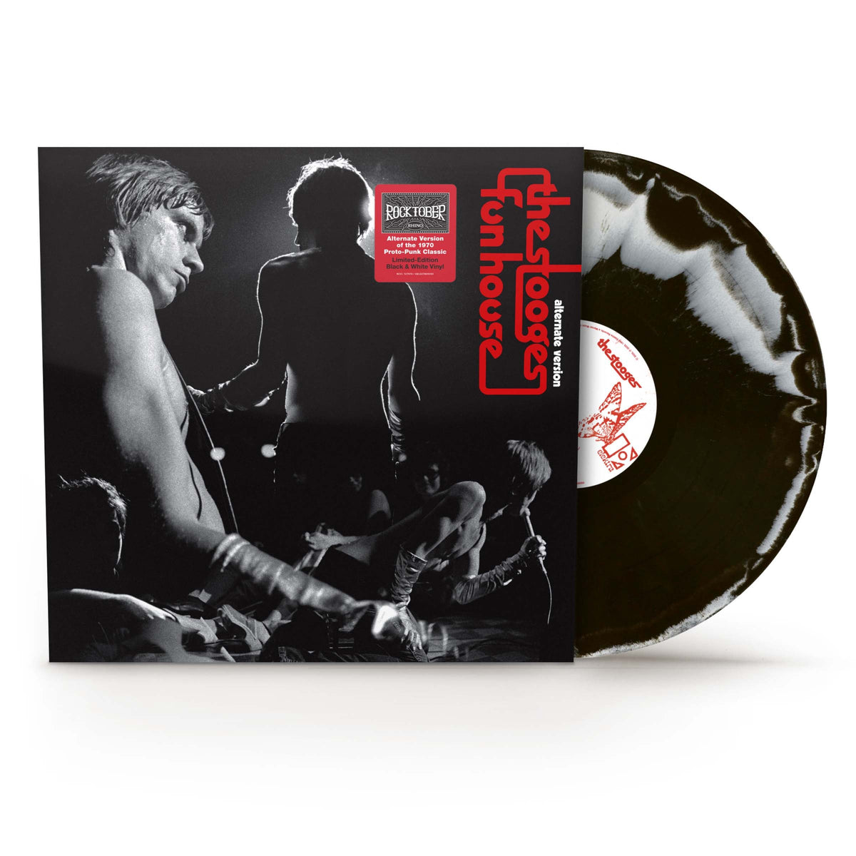 The Stooges - Alternate Funhouse (RKTBR25)(1LP Opaque White with Black Vinyl) - Vinyl