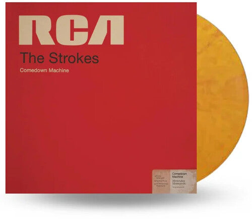The Strokes - Comedown Machine (Limited Edition, Red & Yellow Marble Colored Vinyl) - Vinyl