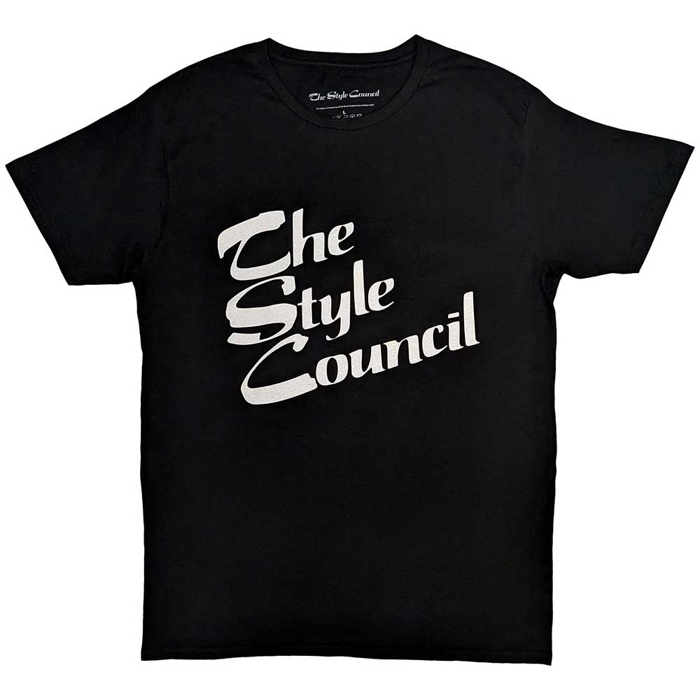 The Style Council - Stacked Logo - T-Shirt Black