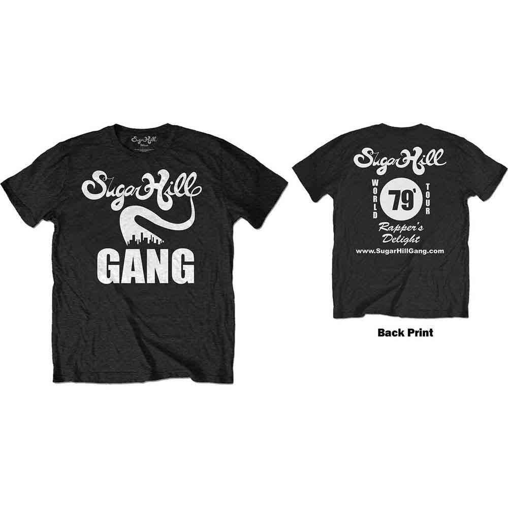 The Sugar Hill Gang - Rappers Delight Tour - T-Shirt Black