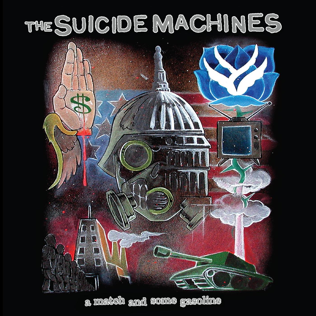 The Suicide Machines - A Match and Some Gasoline (20 Year Anniversary Edition) (CLEAR VINYL) - Vinyl
