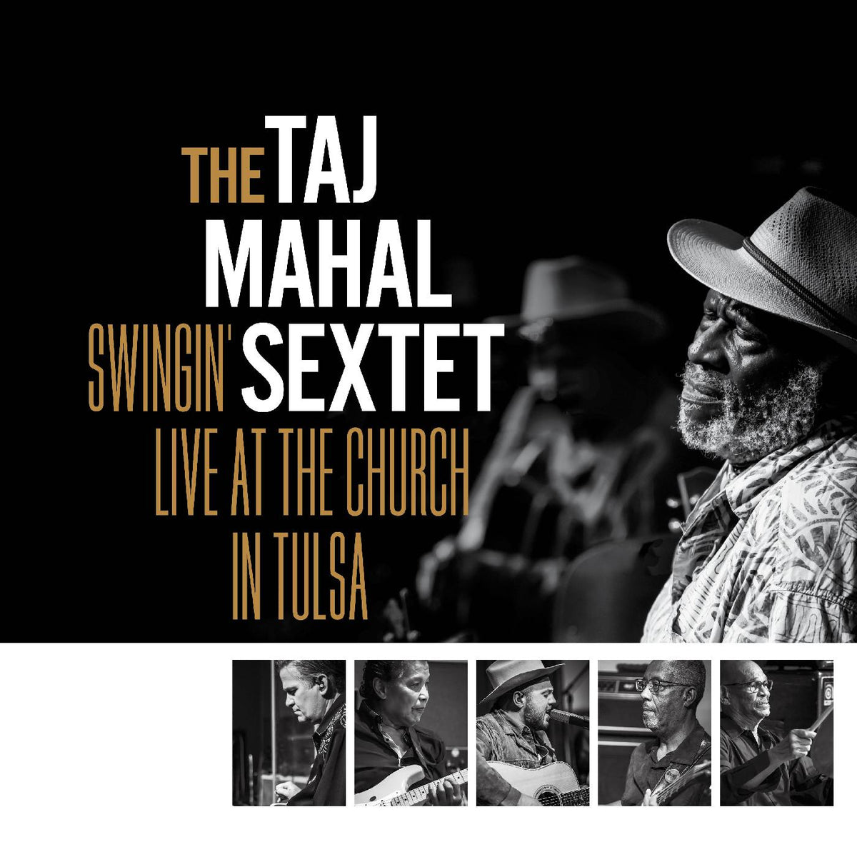 The Taj Mahal Sextet - Swingin‚Äô Live at the Church in Tulsa (GOLD VINYL) - Vinyl