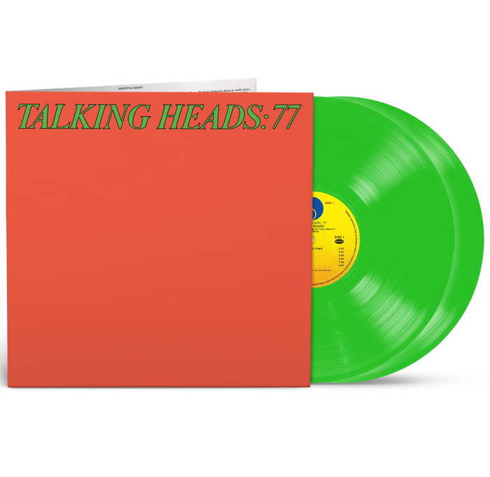 The Talking Heads - Talking Heads: 77 (Limited Edition, Transparent Green Colored Vinyl) (2 Lp's) - Vinyl