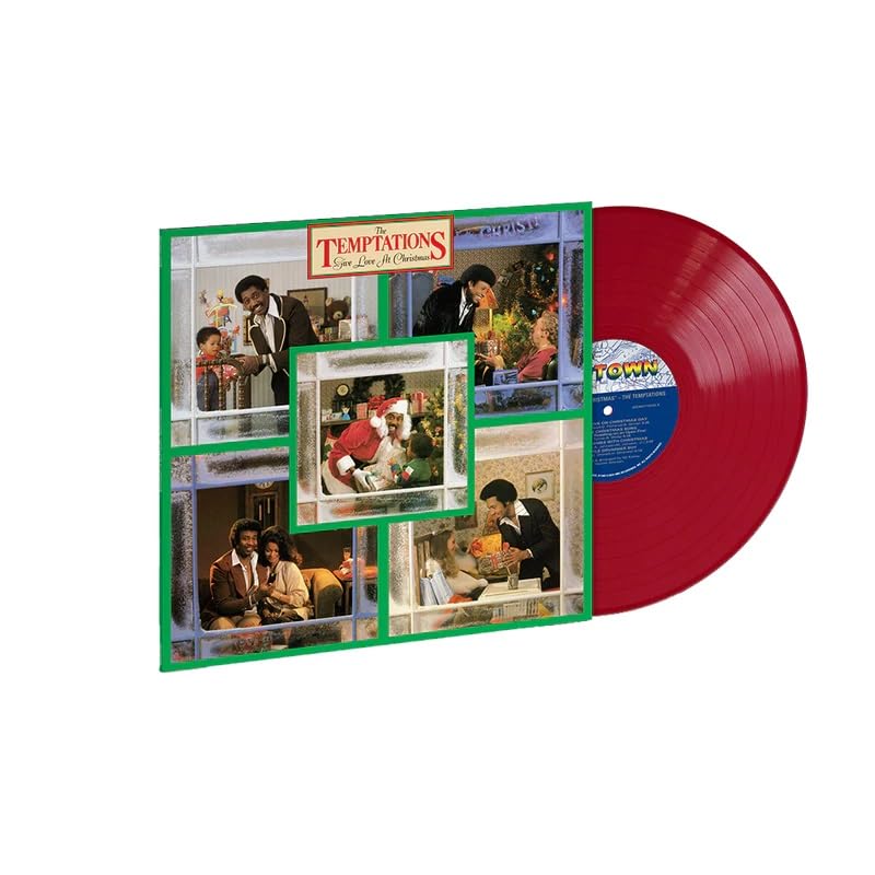 The Temptations - Give Love At Christmas [Apple Red Lp] - Vinyl