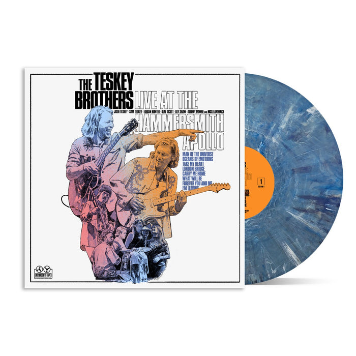 The Teskey Brothers - Live At The Hammersmith Apollo (Heron Blue Vinyl) - Vinyl