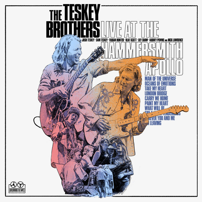 The Teskey Brothers - Live At The Hammersmith Apollo (Heron Blue Vinyl) - Vinyl