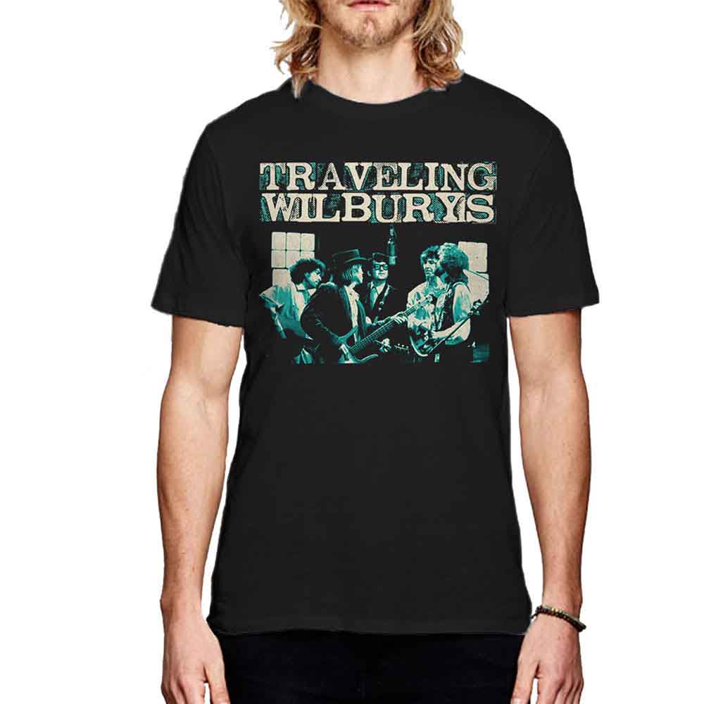 The Traveling Wilburys - Performing - T-Shirt Black