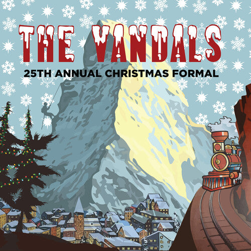 The Vandals - 25th Annual Christmas Formal (Red & Black Marble Colored Vinyl) - Vinyl