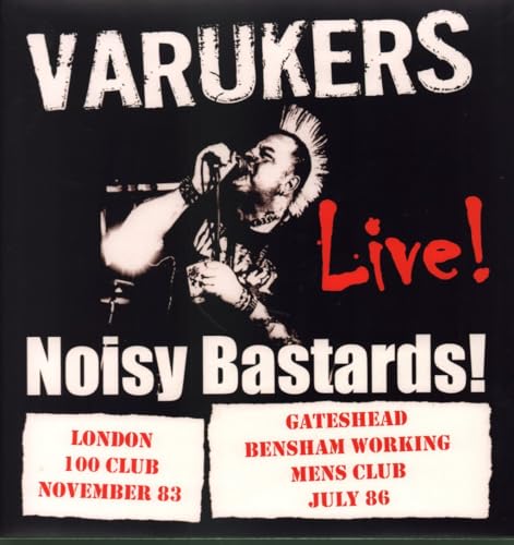 The Varukers - Noisy Bastards (Red Vinyl) - Vinyl