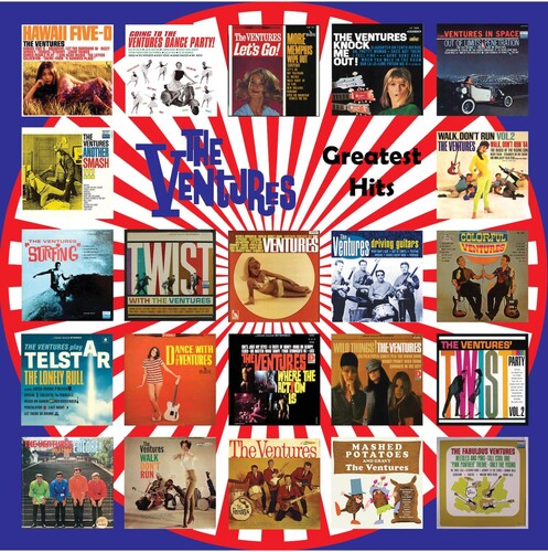 The Ventures - Greatest Hits (Colored Vinyl, Red, Gatefold LP Jacket) (2 Lp's) - Vinyl