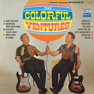 The Ventures - The Colorful Ventures (BLUE VINYL) - Vinyl