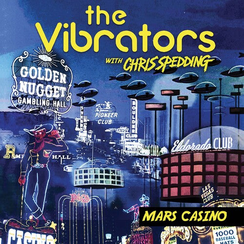 The Vibrators - Mars Casino - Purple/ blue Haze Splatter (Colored Vinyl, Purple, Blue, Splatter) - Vinyl