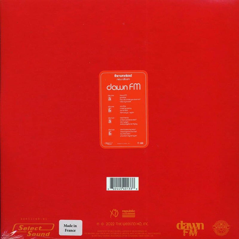 The Weeknd - Dawn FM [Explicit Content] (Limited Edition, Alternate Cover Artwork) [Import] (2 Lp) - Vinyl