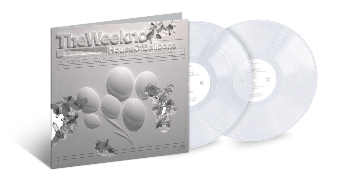 The Weeknd - House Of Balloons (Limited Edition, Clear Vinyl, Anniversary Edition) (2 Lp) - Vinyl