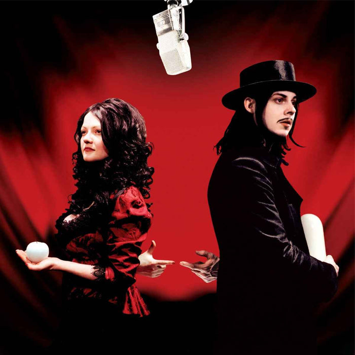 The White Stripes - Get Behind Me Satan (20Th Anniv Ltd Ed 2Lp Red/Clear W/Black Wisps) - Vinyl