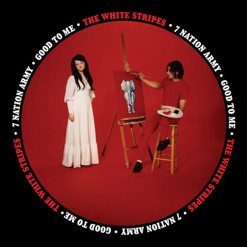 The White Stripes - Seven Nation Army / Good to Me (Black Vinyl, Remastered) (7" Single) - Vinyl