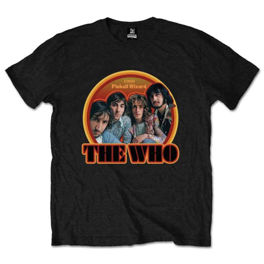 The Who - 1969 Pinball Wizard - T-Shirt Black