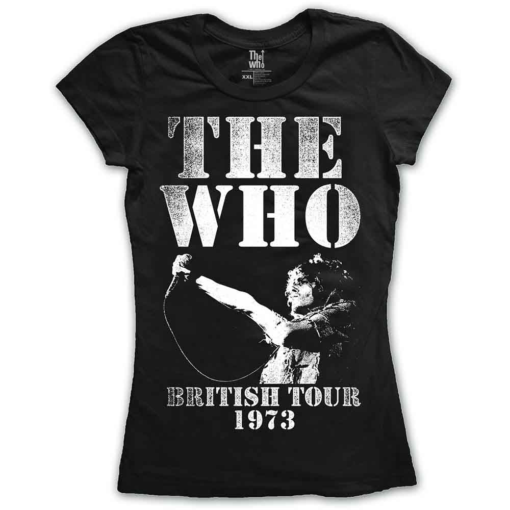 The Who - British Tour 1973 - T-Shirt Black