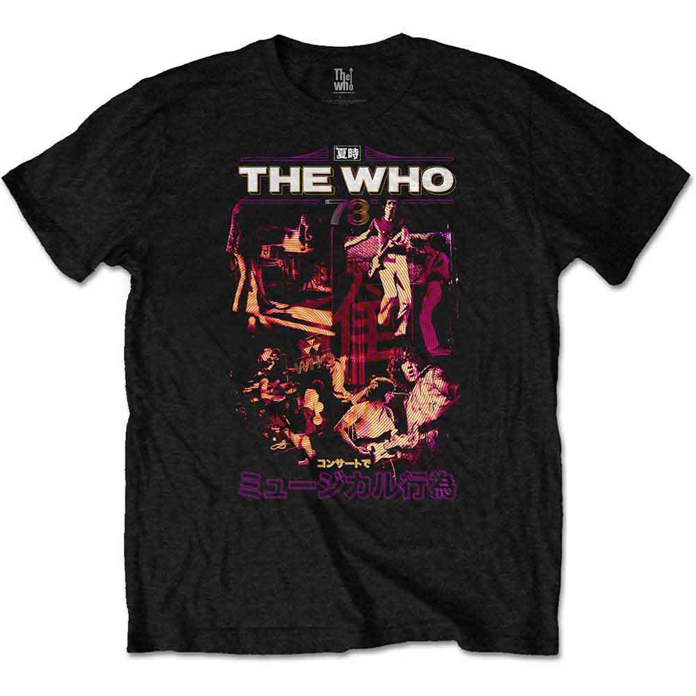 The Who - Japan '73 - T-Shirt Black