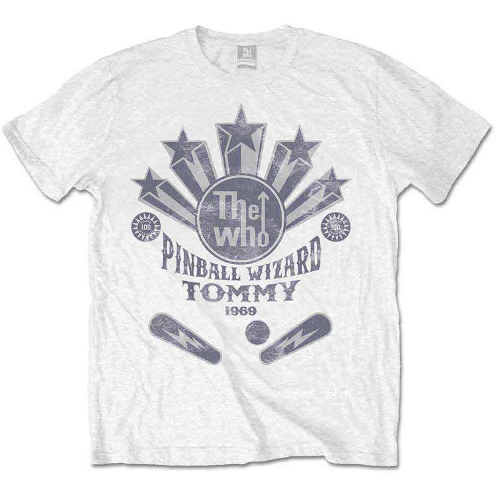 The Who - Pinball Wizard Flippers - T-Shirt White