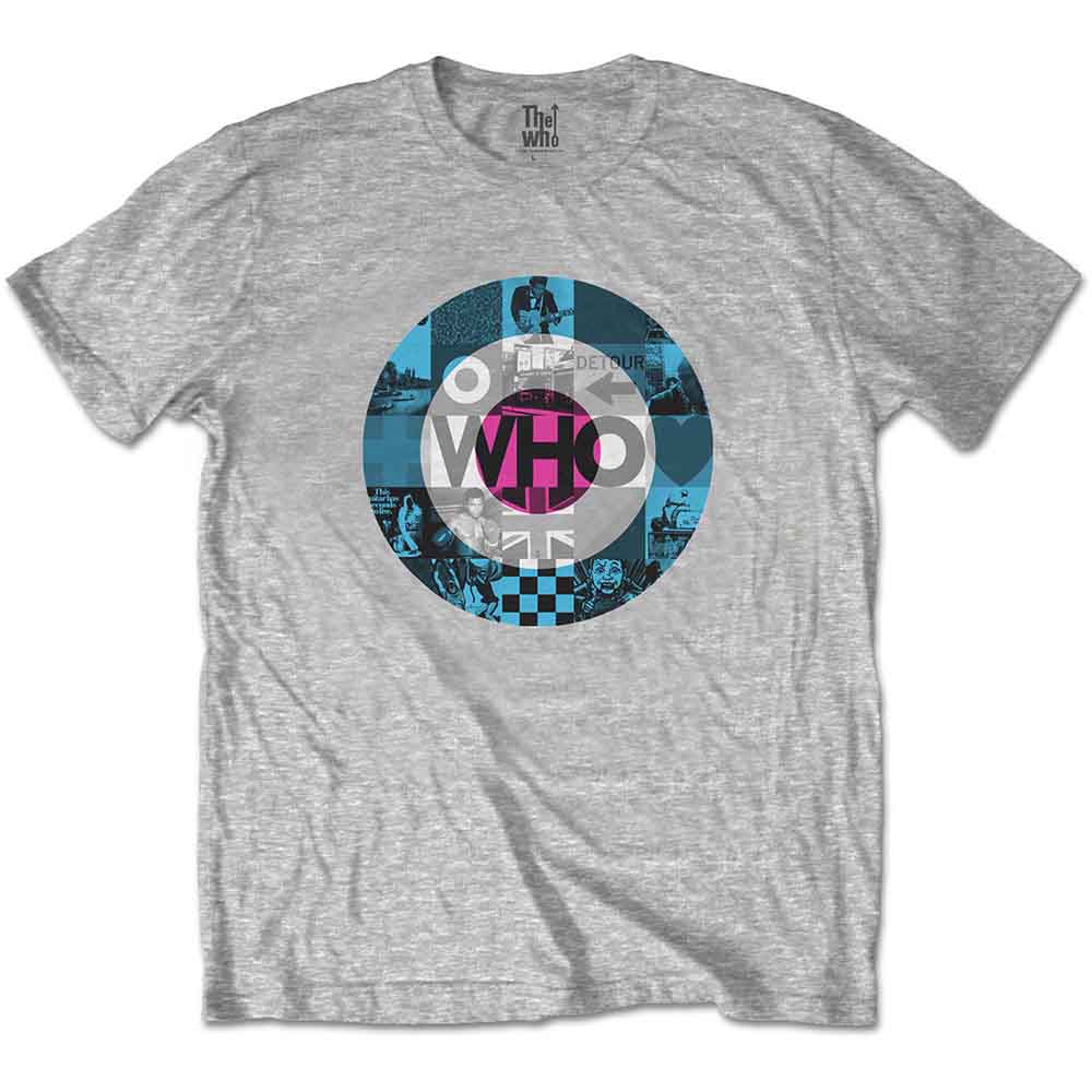 The Who - Target Blocks - T-Shirt Grey